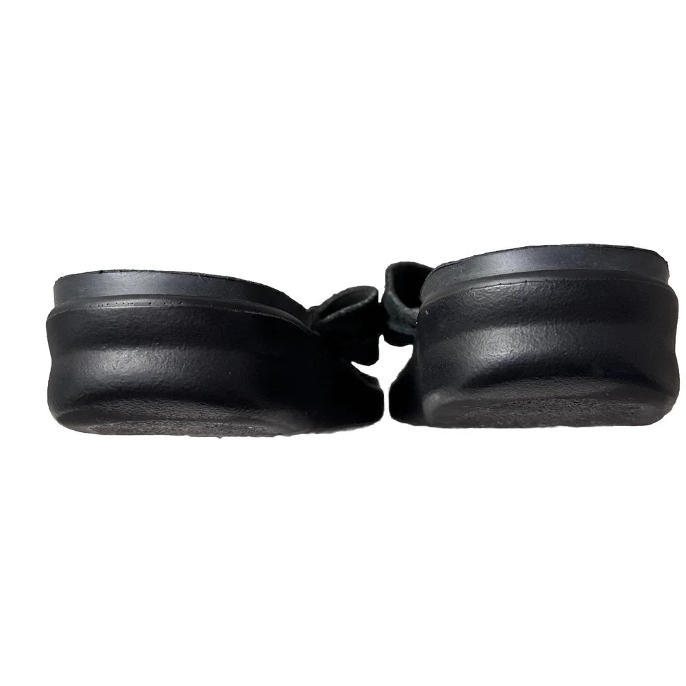 SAS Men's Escape Leather Thong Sandals Size 11 M Black Tripad Comfort Flip Flops